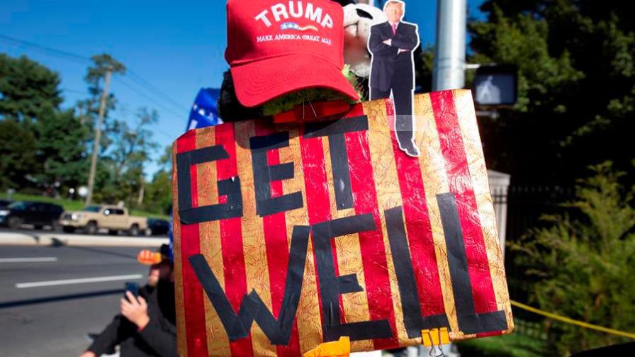 Signos vitales de Trump han sido muy preocupantes en últimas 24 horas