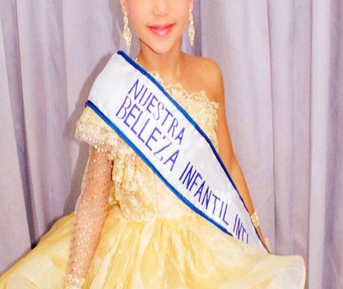 Niña dominicana gana corona “Nuestra Belleza Infantil Internacional”