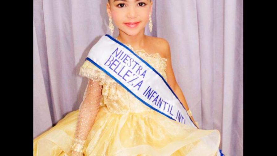 Niña dominicana gana corona “Nuestra Belleza Infantil Internacional”