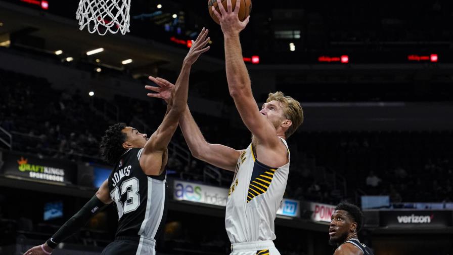 Pacers superan a unos Spurs en apuros