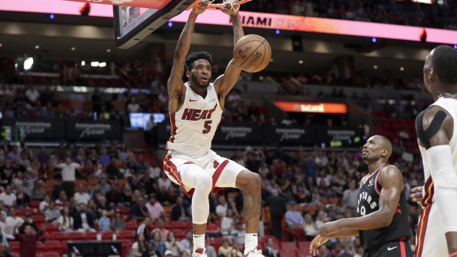 Heat luce a la defensiva y domina 84-76 a Raptors