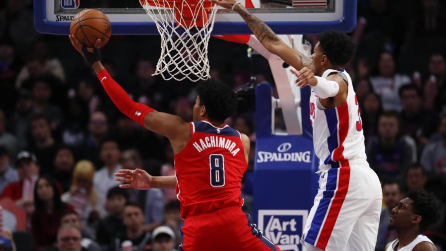 Wizards lucen en el disparo y derrotan a Pistons