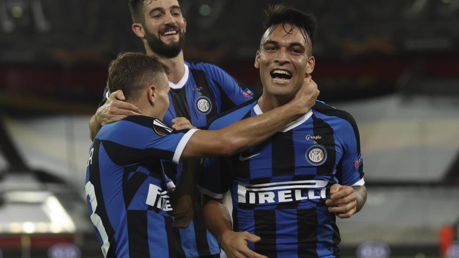 Inter golea al Shakhtar con dobletes de Lautaro y Lukaku Inter golea al Shakhtar con dobletes de Lautaro y Lukaku