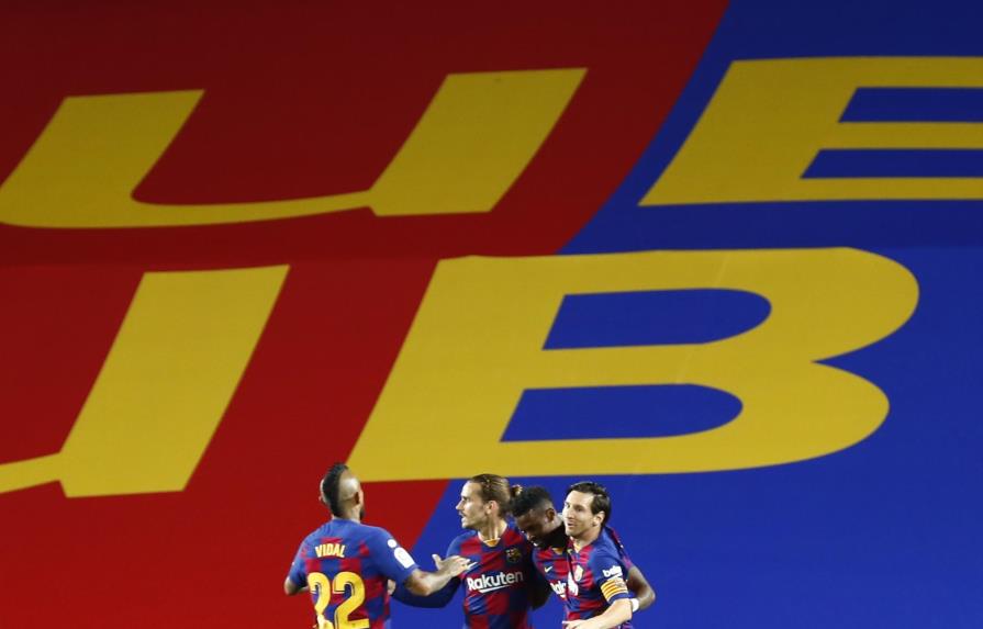 Fati y Messi dan color a victoria del Barça sobre Leganés