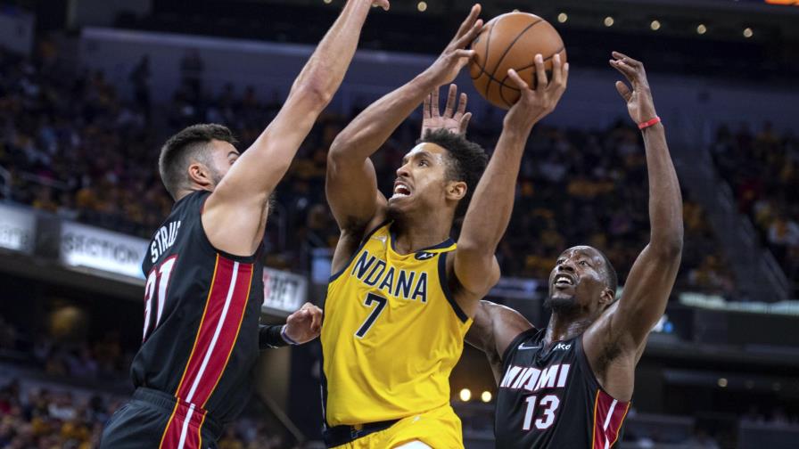 Pacers escapan con triunfo en tiempo extra sobre Heat