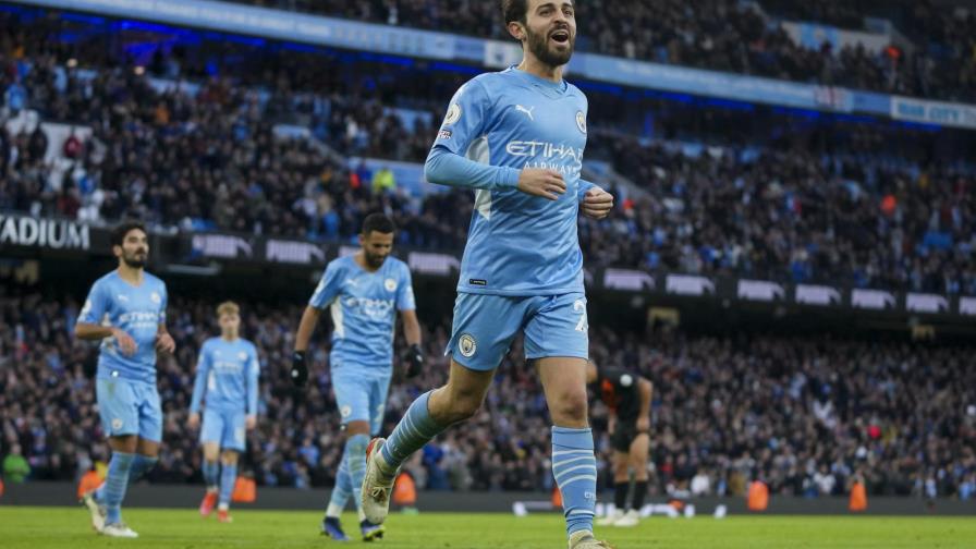 Man City despacha 3-0 a Everton en la Liga Premier Man City despacha 3-0 a Everton en la Liga Premier