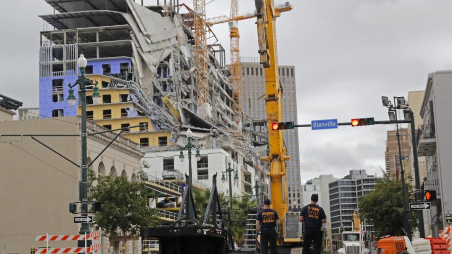 Nueva Orleans: Derribarán grúas con explosiones controladas