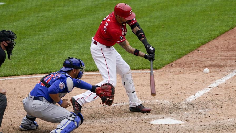 Castellanos define por Rojos en 10ma entrada ante Cachorros