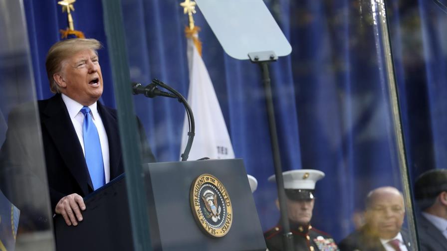 Trump reclama mérito por economía y empleo Trump reclama mérito por economía y empleo