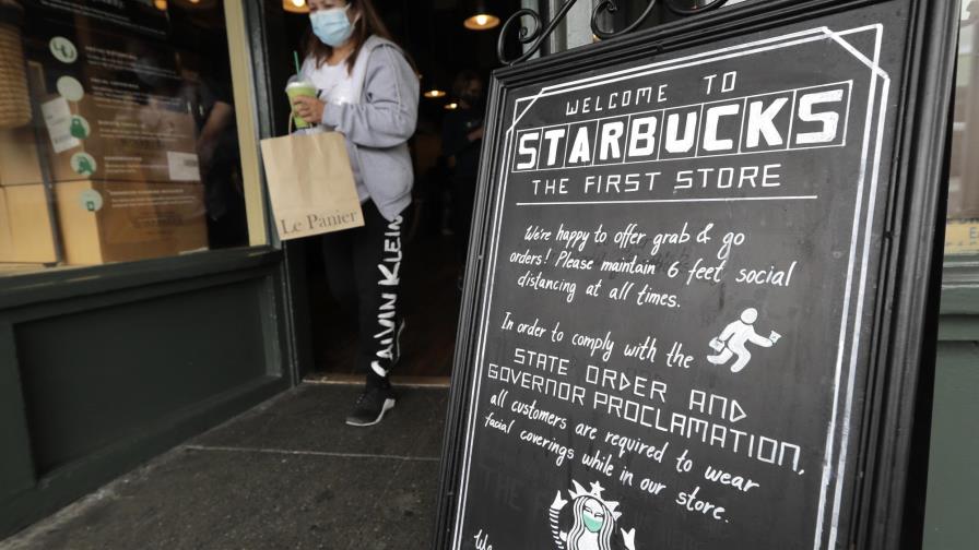 Starbucks exigirá a clientes portar mascarillas en EEUU
