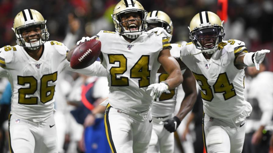 Saints vencen a Falcons y se coronan en su división