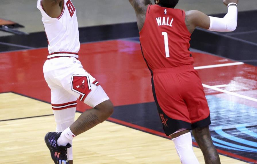 Bulls vencen a Rockets que suman ocho derrotas seguidas