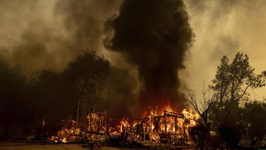 Evalúan daños de incendio forestal en norte de California