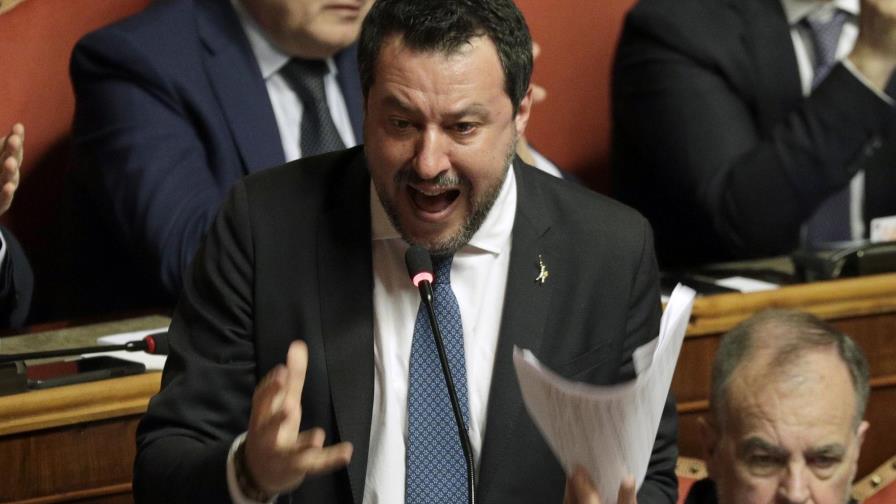 El Senado de Italia autoriza retirar la inmunidad a Salvini
