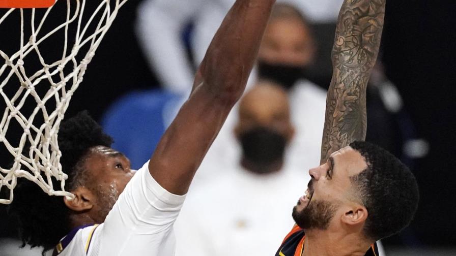 LeBron James anota 19 y Lakers vence a Warriors