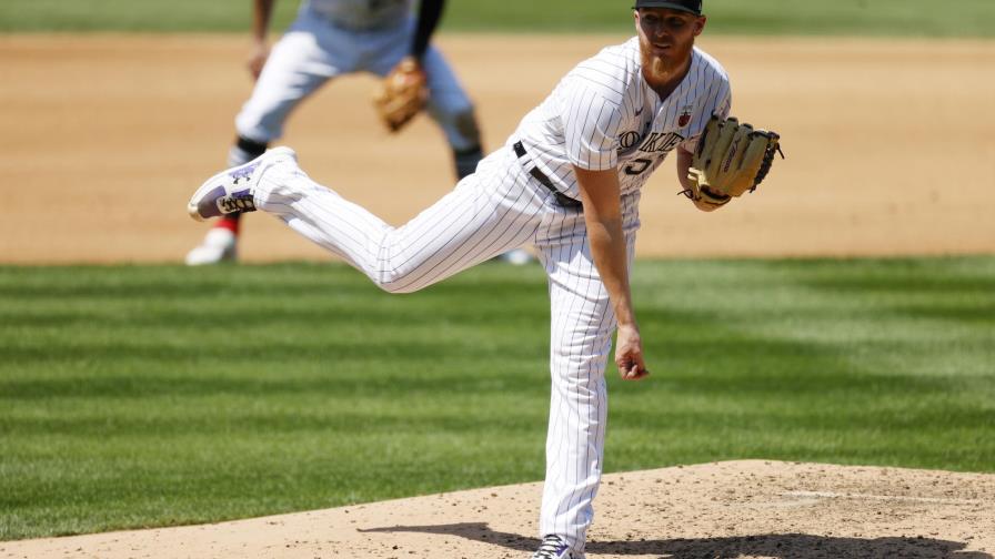 Con 7 ponches, Gray guía a Rockies a victoria sobre Rangers