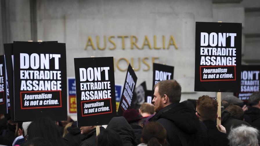 EEUU y Assange se enfrentarán en tribunal de Londres