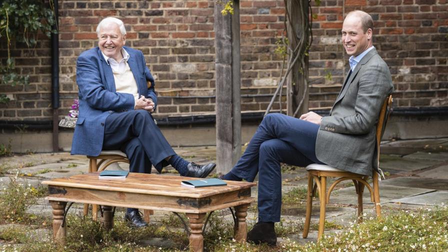 Príncipe Guillermo y Attenborough lanzan un premio ecológico