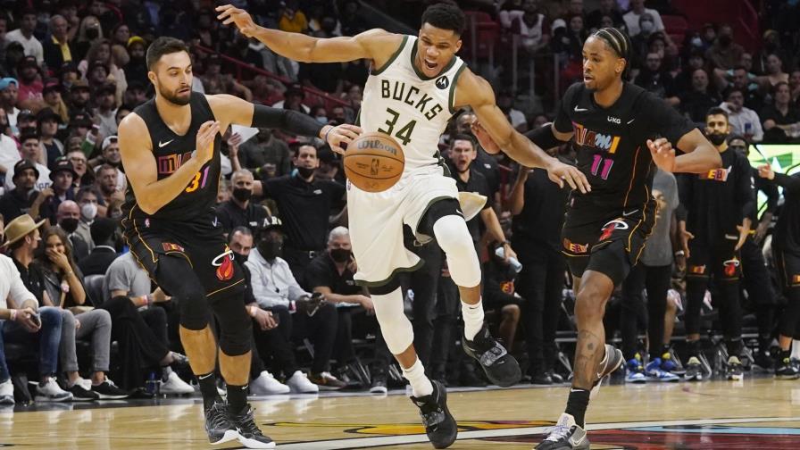 Heat vence 113-104 a Bucks con 28 puntos de Martin