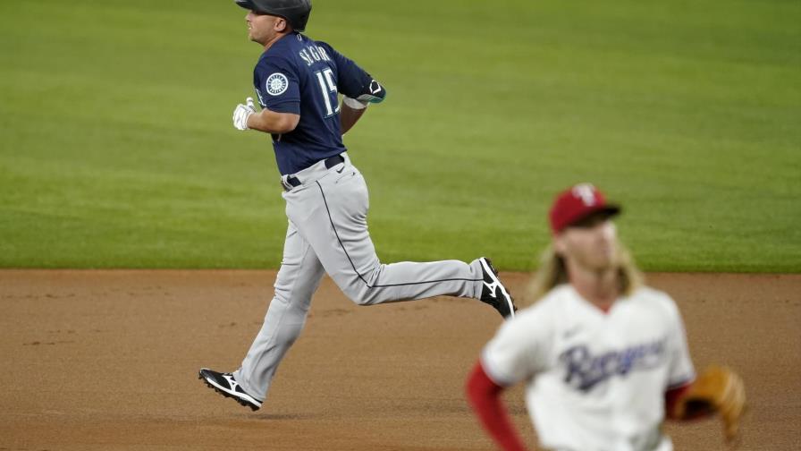 Seager aporta jonrón a victoria de Marineros sobre Rangers