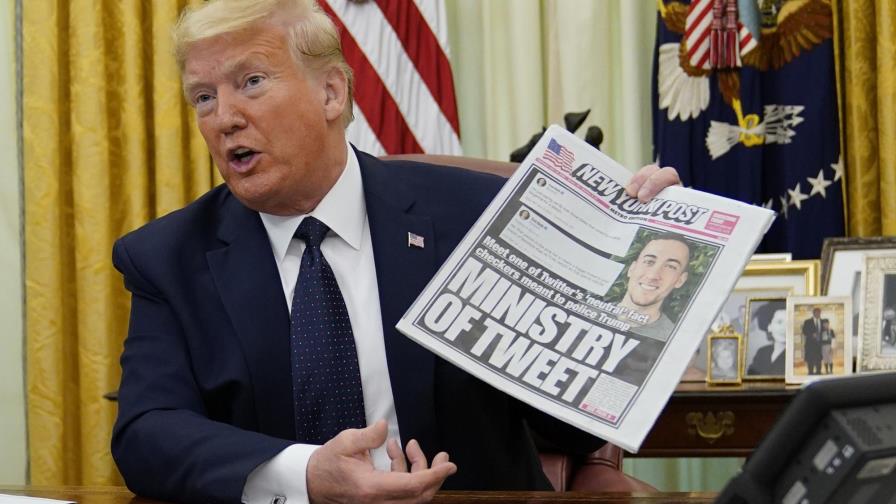 Trump intensifica guerra contra Twitter y redes sociales