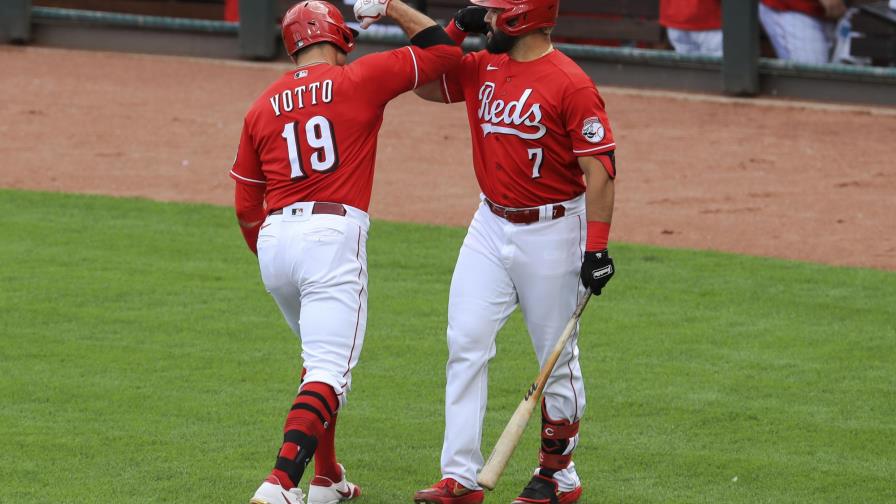 Rojos barre a Piratas en doble cartelera