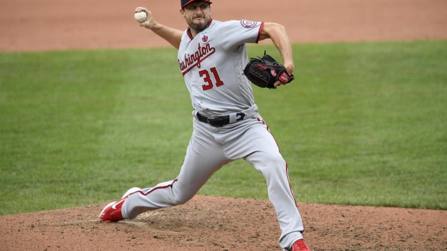 Scherzer poncha a 10 en victoria de Nacionales ante Orioles Scherzer poncha a 10 en victoria de Nacionales ante Orioles