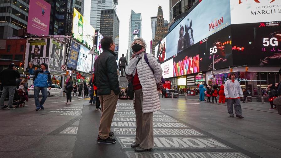 Calles vacías en Nueva York debido al coronavirus Calles vacías en Nueva York debido al coronavirus