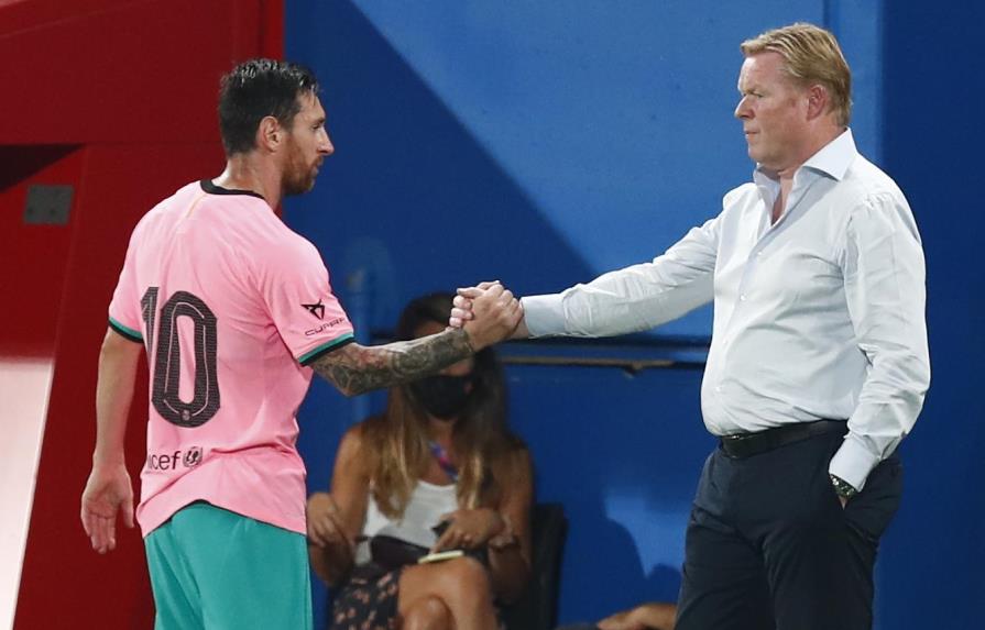 Tras la tormenta, Messi firma doblete en amistoso con Koeman