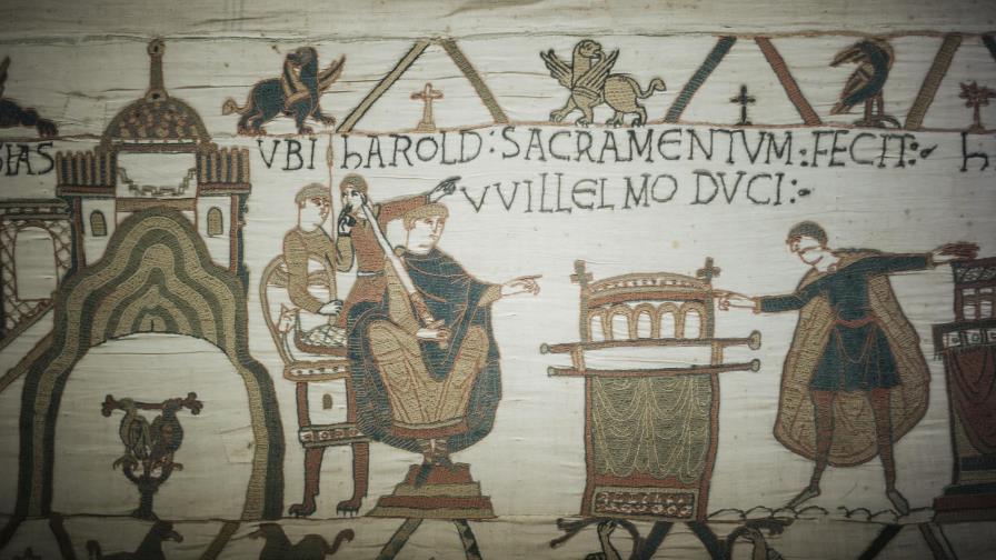 Célebre tapiz de Bayeux está a la vista en línea