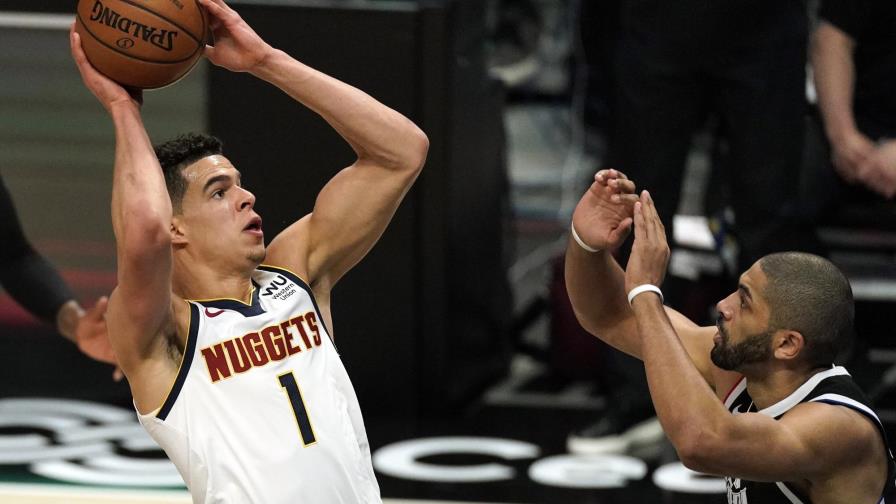 Denver se pone 3ro en el oeste con un triunfo sobre Clippers