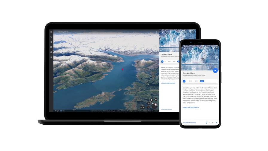 Google Earth agrega video para mostrar cambio climático