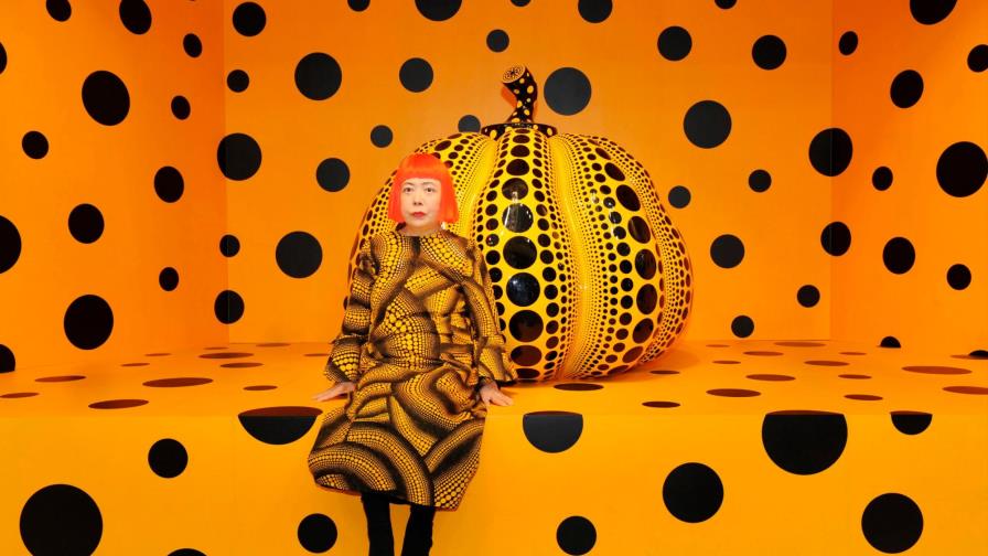 Las flores y lunares de Kusama dan un soplo de vida al Nueva York pandémico