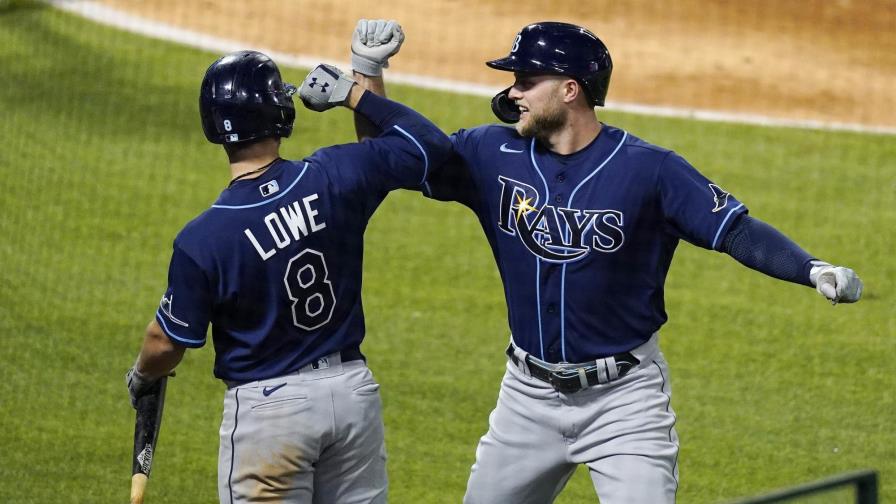 Meadows conecta dos jonrones, Rays vencen a Angelinos 8-3