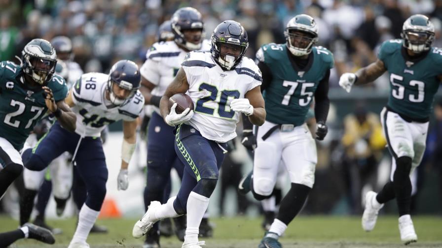 Con 129 yardas terrestres de Penny, Seahawks vencen a Eagles Con 129 yardas terrestres de Penny, Seahawks vencen a Eagles
