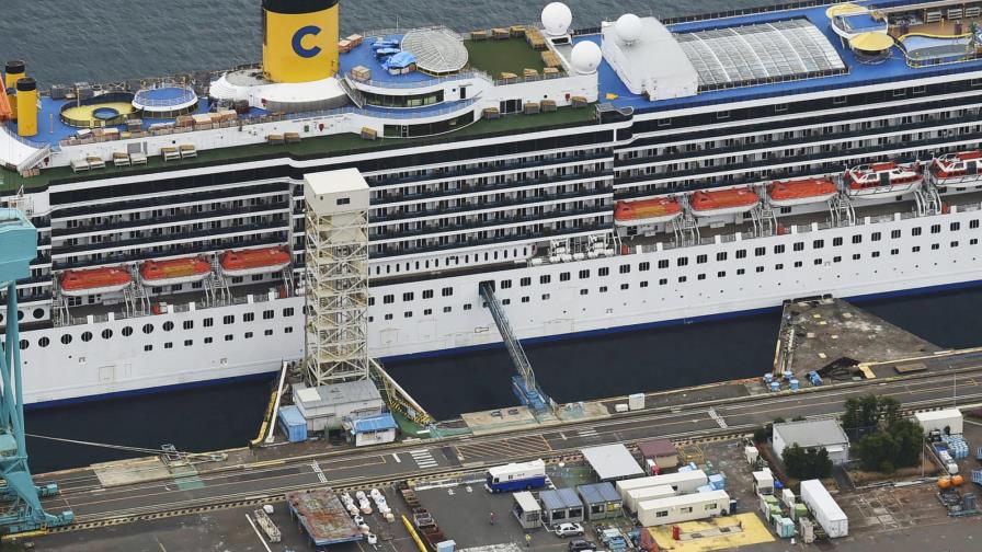 47 tripulantes con coronavirus en crucero atracado en Japón 47 tripulantes con coronavirus en crucero atracado en Japón