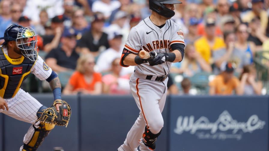 Con un sencillo productor, Gigantes vencen 5-4 a Cerveceros
