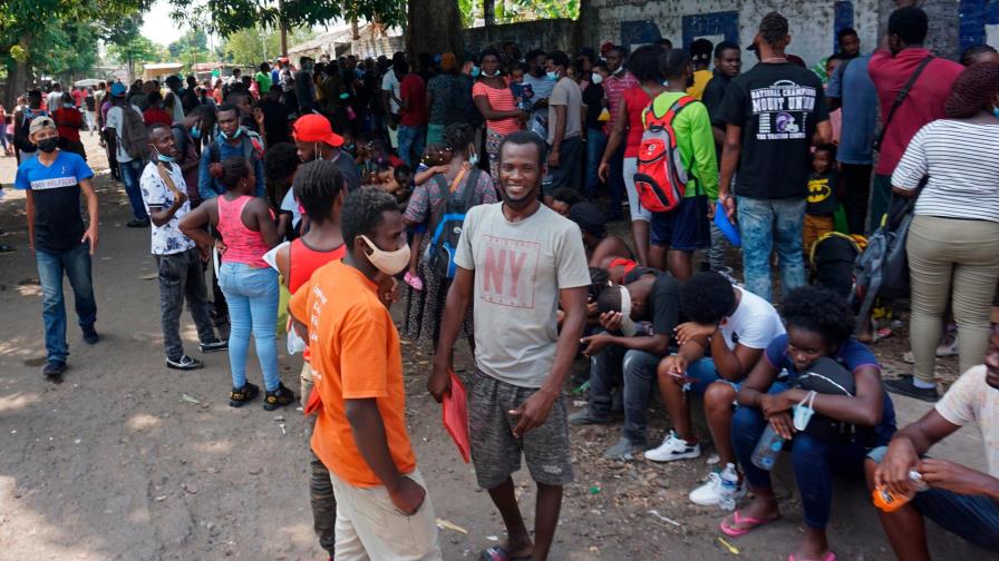 Una nueva ola de migrantes haitianos llega a la ciudad mexicana de Tapachula