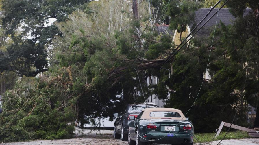Remanentes de Olga causan estragos en Mississippi