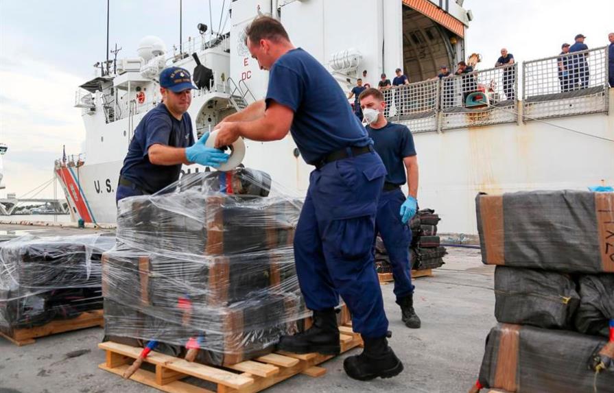 EEUU decomisa más de 140 millones dólares en cocaína en operaciones marítimas