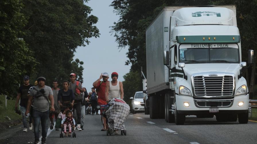México: Miedo a la muerte presente en la caravana migrante