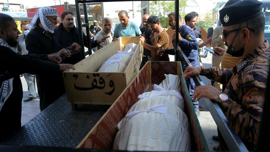 Irak: suben a 64 los muertos en incendio en hospital