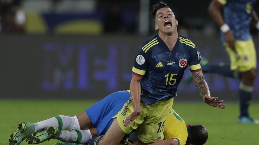 Colombia pierde a Uribe por lesión en Copa América Colombia pierde a Uribe por lesión en Copa América