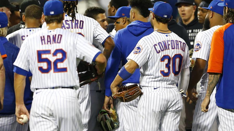 Lindor jonronea y Mets superan 8-7 a Yanquis; hubo roces