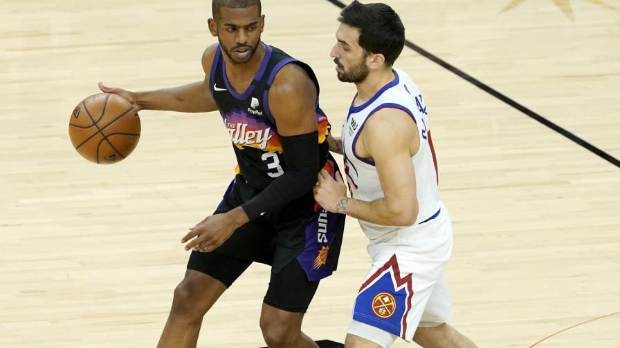 Suns aplastan a Nuggets 123-98 en otra gran noche de Paul Suns aplastan a Nuggets 123-98 en otra gran noche de Paul
