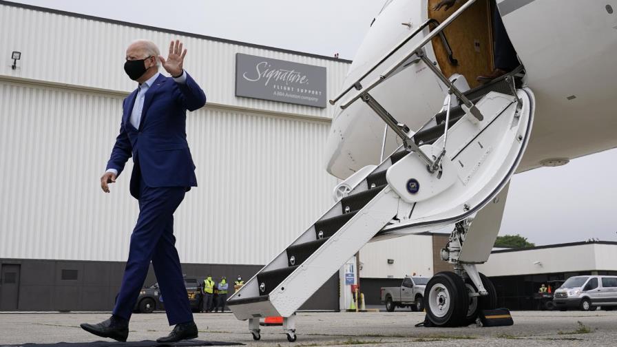 Biden busca reconstruir ventaja de demócrata en tres estados