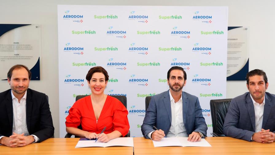 Aerodom y SuperFresh Group firman acuerdo para establecer Plaza Gastronómica en el AILA