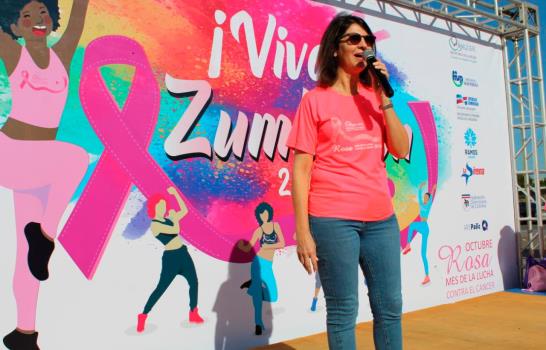 Realizan “¡Vivas! Zumbatón 2019” para promover la lucha contra el cáncer de mama