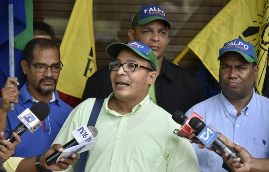  FALPO anuncia apoyo a paro de labores en el Distrito Nacional el día 27 