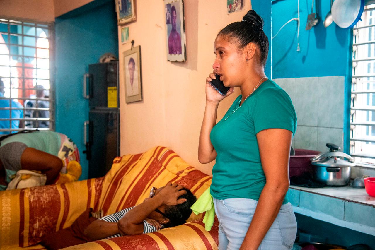 Ginay Comas, madre de Ranyi. 